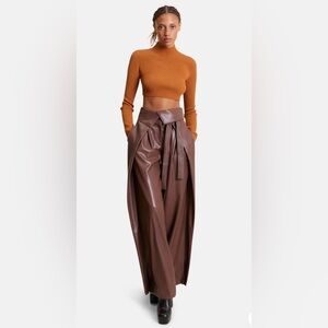 A.L.C Emilio pants vegan leather in excellent condition  -